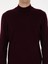 Erkek Açık Bordo Slim Fit Yün Karışımlı Yarım Balıkçı Basic Triko Kazak 50315296-VR263 6