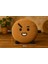Shooky Peluş Yastık - Kahverengi Sevimli Peluş Yastık - Komik Emoji Yüzlü Karakter 4
