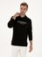 Erkek Siyah Regular Fit %100 Pamuk Bisiklet Yaka Sweatshirt 50318946-VR046 3