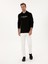 Erkek Siyah Regular Fit %100 Pamuk Bisiklet Yaka Sweatshirt 50318946-VR046 4