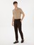 Erkek Kahverengi Slim Fit Kanvas Pantolon 50319449-VR029 3