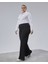Poly Viscose Full Lycra Beli̇ Lasti̇kli̇ Battal Pantolon 1