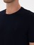 Erkek Lacivert Slim Fit Bisiklet Yaka Triko T-Shirt 50314608-VR033 7
