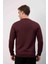Basıc Regular Fit Bordo Bisiklet Yaka 5