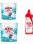 Doğal Mineralli Bulaşık Deterjanı 30 *2 Adet +Boron Elde Bulaşık Deterjanı 620 ml 1