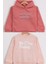 Kız Çocuk 2'li Paket Basic Sweatshirt 1