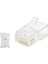 Cat5 Konnektör RJ45 100LÜ Paket Şeffaf HDX5007 1
