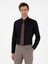 Erkek Siyah Slim Fit Uzun Kollu Gömlek 50270157-VR046 1