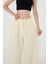 Kadın Sarı Pile Detaylı Palazzo Pantolon 5