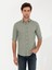 Erkek Açık Yeşil Slim Fit Uzun Kollu Gömlek 50256919-VR092 2