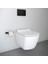 Creavit Elegant Beyaz Kanalsız Asma Klozet EG321, Creavit Elegant Duroplast Yavaş Kapak 5