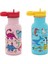 2'li 400ML Pipetli Paslanmaz Çelik Matara Pink Dino - Ocean 1