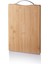 Metal Tutacaklı Lüx Bambu Kesme Tahtası 30CM X20CMX1.8CM 1