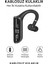 Kablosuz Tekli Bluetooth Kulaklık Buton Kontrollü, Her Iki Kulakta Kullanıma Uygun Göstergeli 1