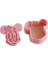 Vitrini Mickey Minnie Mouse Plastik Kalıp Seti 1
