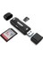 Micro Sd Kart Okuyucu Type C To USB 3.0 Çevirici Otg 5 Gbps Hafıza Kartı Okuyucu Adaptör Micro Sd Card Reader Rktsd 2