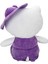 Mor Rengin En Sevimli Temsilcisi: Lisanslı Hello Kitty Şapkalı Peluş 50CM. 3