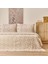 Soft Tamyr Çift Kişilik Yatak Örtüsü Seti - Bej - 230X250 cm 2