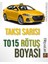 Taksi Sarısı - Profesyonel Rötüş Boyası - Taş Izi ve Çizik Giderici - T015 1