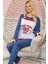 Bayan Uzun Kollu Pijama Takımı Model No 7569 2