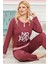 Bayan Uzun Kollu Pijama Takımı Model No 7609 2
