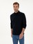Erkek Lacivert Regular Fit %100 Pamuk 3 İplik Polo Yaka Sweatshirt 50318960-VR033 1