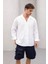 Erkek Oversize Pamuklu Trend Desenli Gömlek 2