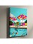 Havuz Kenarı Pop Art Tablosu 1