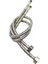 Flex Hortum M10 Erkek 1/2" Dişi 60CM M10-1/2 M/f Paslanmaz Çelik Örgülü 2 Adet Sıcak Soğuk Renkli BANYO MUTFAK BATARYA HORTUMU 2