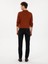 Erkek Lacivert Slim Fit Pamuk Karışımlı Jean Pantolon 50314011-VR033 10