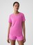 Kadın Pembe Gapfit Breathe T-Shirt 6