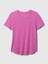 Kadın Pembe Gapfit Breathe T-Shirt 7