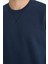 Regular Fit Bisiklet Yaka Basic Düz Kalın Sweatshirt T3777AZ25AU 5