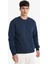 Regular Fit Bisiklet Yaka Basic Düz Kalın Sweatshirt T3777AZ25AU 3