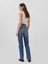 Kadın Koyu Mavi 90's Straight Jean Pantolon 12