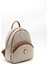 Bej Tek Bölmeli Kadın Sırt Çantası SP945 3