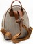 Bej Tek Bölmeli Kadın Sırt Çantası SP945 5