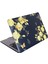 Macbook Air M1 Kılıf 13 Inç Kristal FLOWER01NL (Touchıd'li M1 Air) A2337 A2179 A1932 ile Uyumlu Sarı 1