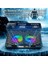 Odin Rgb Işıklı Gaming 2200RPM Çift Fan LED Display Laptop Notebook Soğutucu Stand 2
