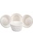 Hediye Sepeti Takribi 100 Adet Orta Boy Beyaz Muffin Kek Kalıbı 40X30 Mm, Cupcake Kağıdı, Brownie Kalıbı 2