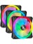Ql Serisi, Icue QL120 Rgb, 120MM, Pwm, Lighting Node Core Rgb Kontrolcü Dahil, Rgb Fan, 3'lü Paket (CO-9050098-WW) 2