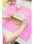 Home Büyük Boy Silikon Hamur Açma Matı 65X45 cm (Pembe) 2