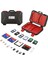 Case 24 Slot Çoklu Hafıza Kartı ve Micro Sd Kart Taşıma Çantası Micro Sd Kart Kutusu (Kırmızı) 1