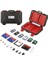 Case 24 Slot Çoklu Hafıza Kartı ve Micro Sd Kart Taşıma Çantası Micro Sd Kart Kutusu (Kırmızı) 3