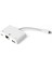 iPhone iPad Lightning ile Uyumlu Ethernet Kamera Şarj Adaptörü+ USB 1