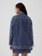Kadın Koyu Mavi Oversized Icon Denim Ceket 10