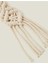 Macrame Keyrıng Cream 2