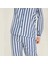 Mdb Freshness 4007 Kadın Uzun Kol Çizgili Gaffuriye Pijama Takımı 1