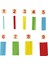 Ahşap Matematik Çubukları & Rakam Blokları Seti – Sayma, Işlem ve Şekil Kurma (Montessori, 3+) 5