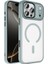 Apple iPhone 17 Pro Max Kılıf Wireless Şarj Özellikli Redclick Krom M-Safe Silikon Kapak 1